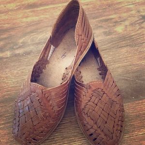 Artisan leather Huaraches